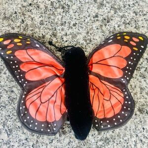 Folkmanis Monarch Butterfly Plush Hand Puppet Flappable Wings